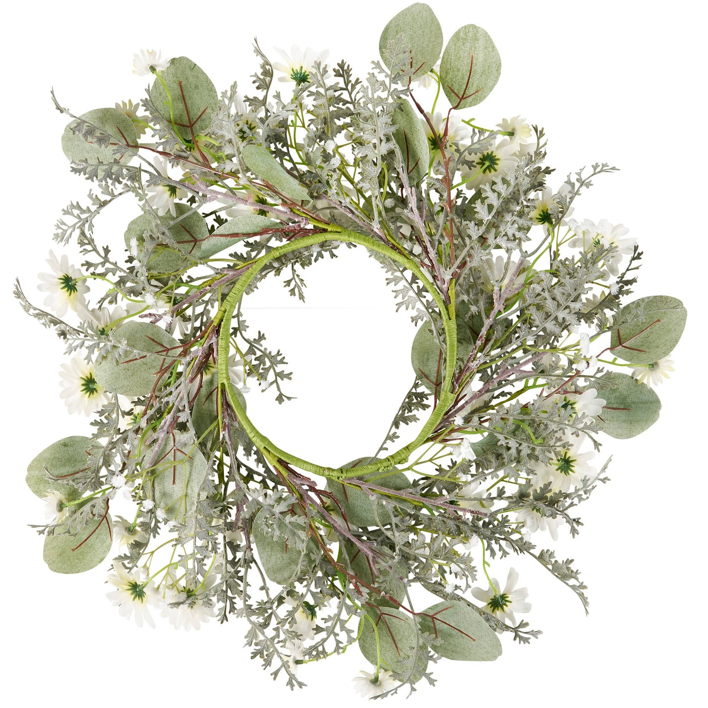 Daisy Mix Wreath