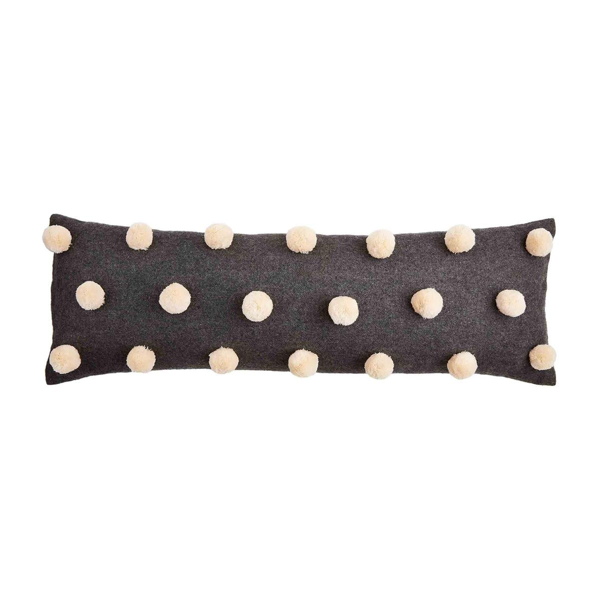 Lumbar Pom Pom Pillow