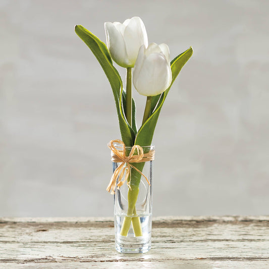 Cream Mini Tulip Vase