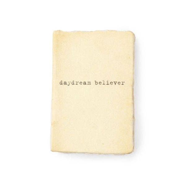 Deckled Edge Mini Notebook - Daydream Believer - 2x3