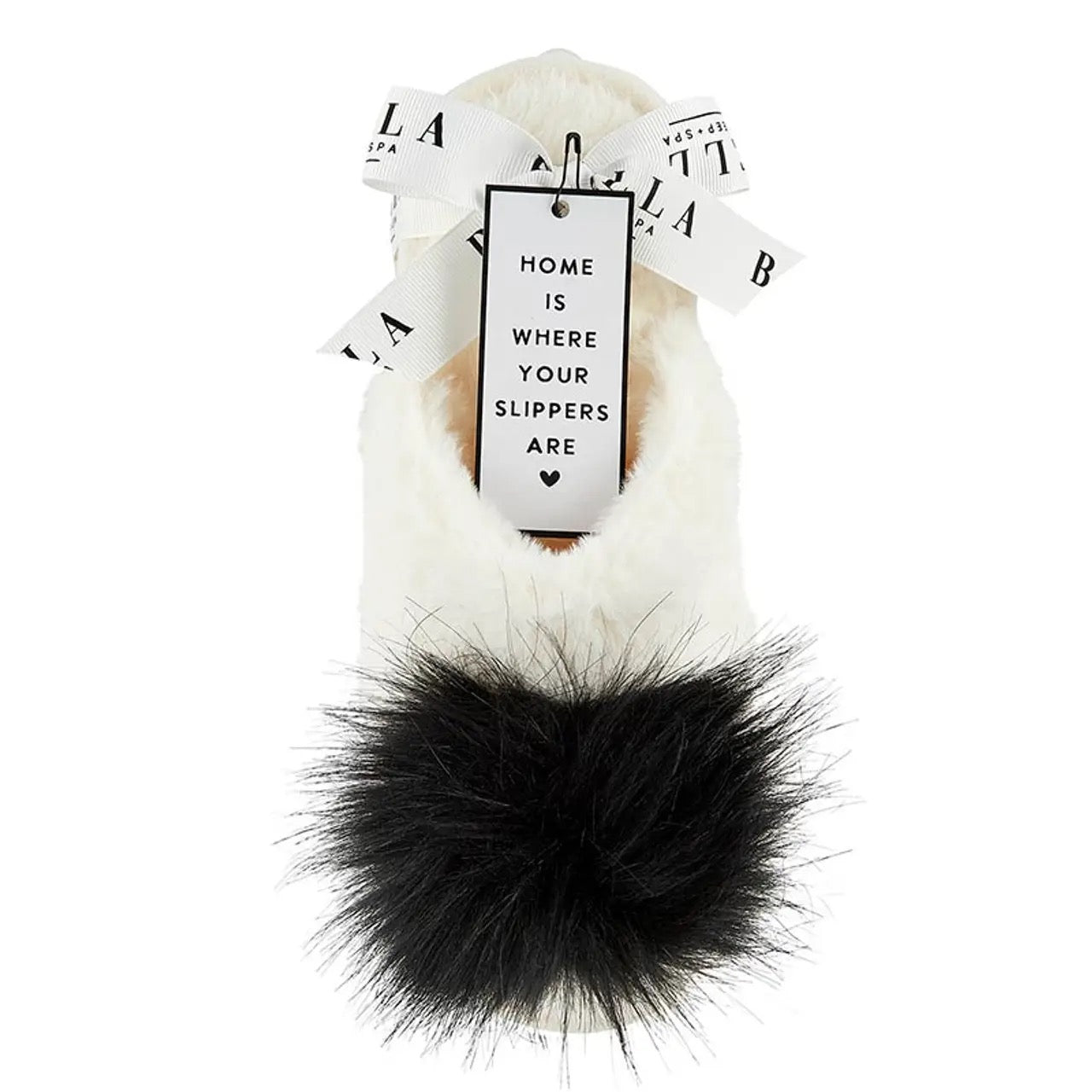 Pom Pom Slippers - LAST ONE
