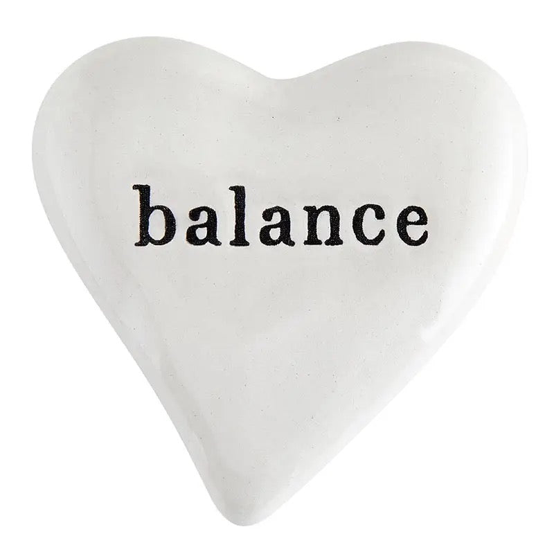Ceramic Balance Pocket Heart