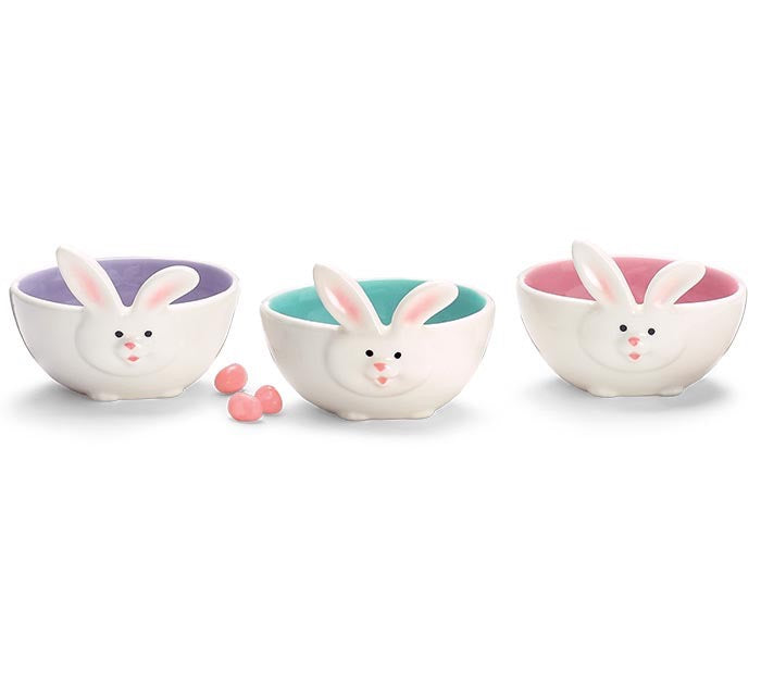 Bunny Bowls set of 3