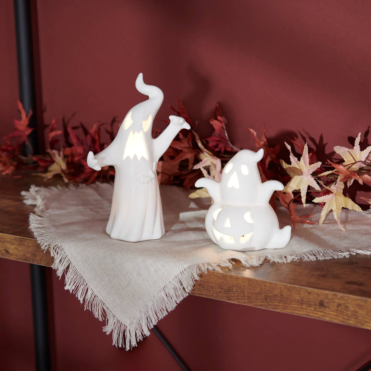 Lighted Ghost Figurine