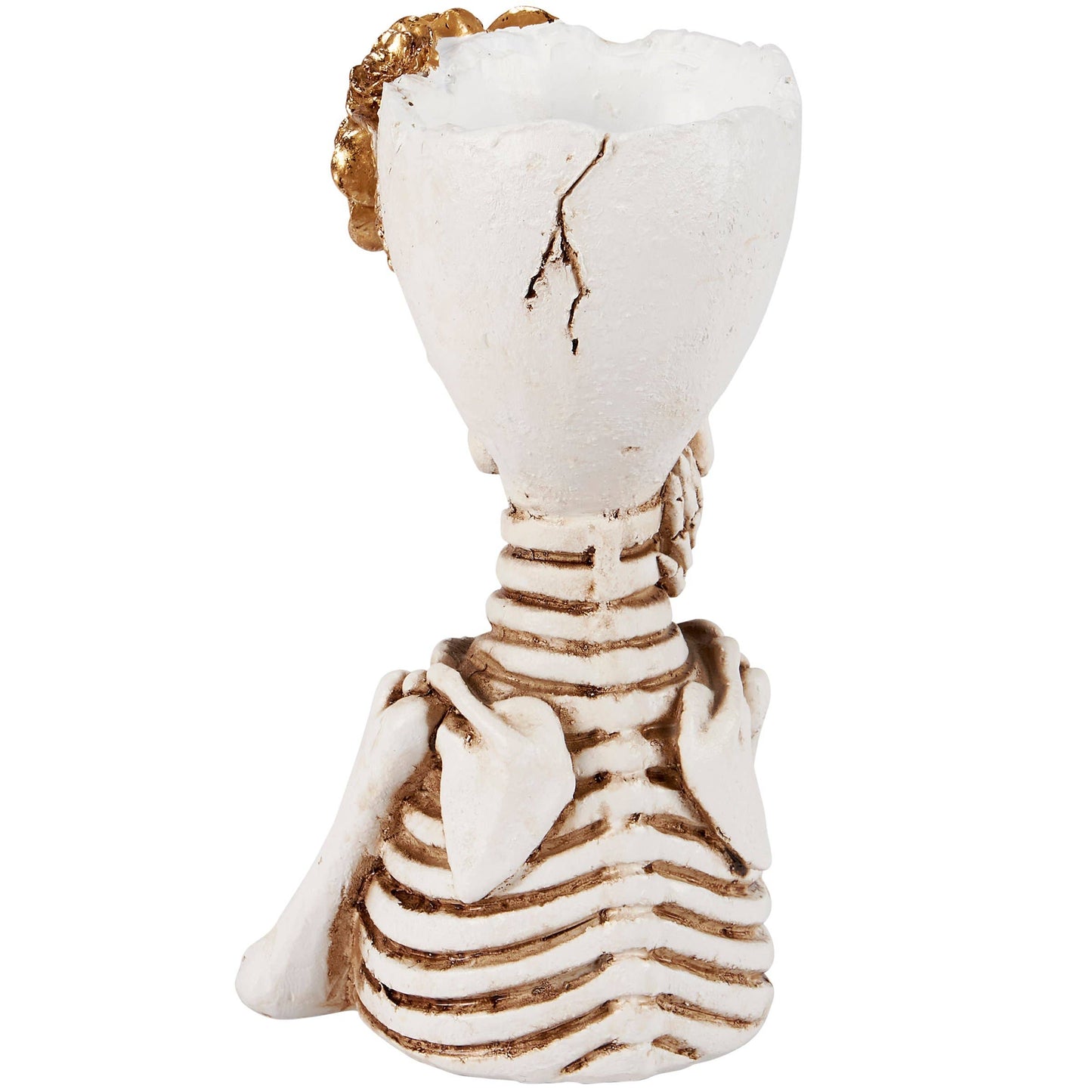Skeleton Pot Figurine