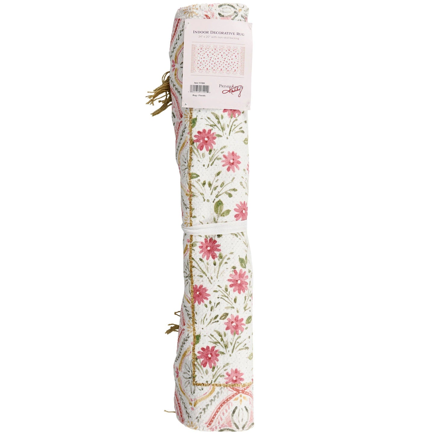 Pink Floral Rug - LAST ONE