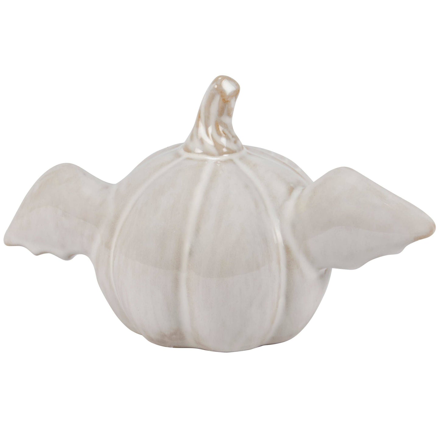 Lighted Pumpkin Bat Figurine