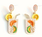 Beaded cocktail earrings