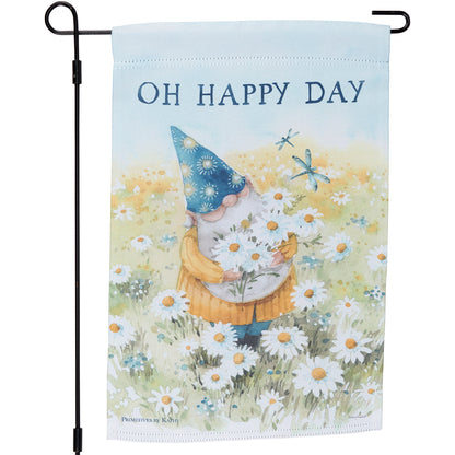 "Oh Happy Day Garden Flag"