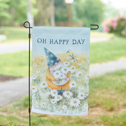 "Oh Happy Day Garden Flag"