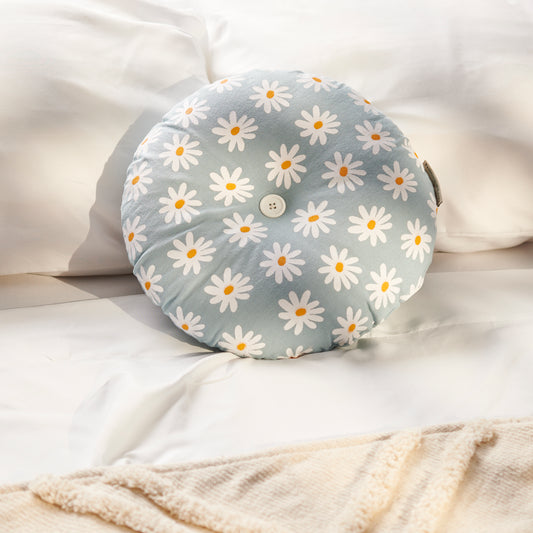 Round Daisy Pillow
