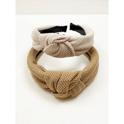 Waffle Texture Knotted Headband