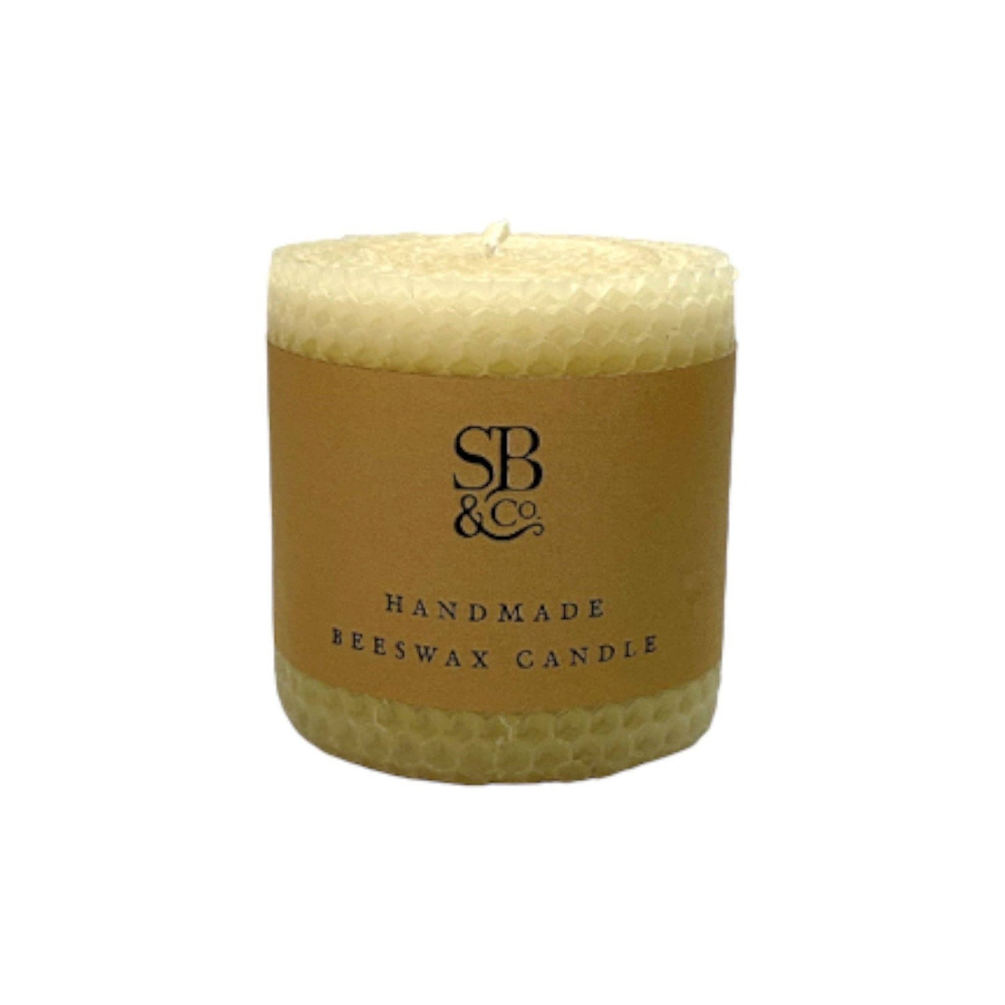 Beeswax Candle - 3" Pillar