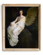 Vintage Angel Art Painting  | Religious Wall Art | Antique O