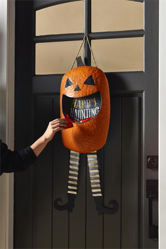 Pumpkin Candy Door Hanger