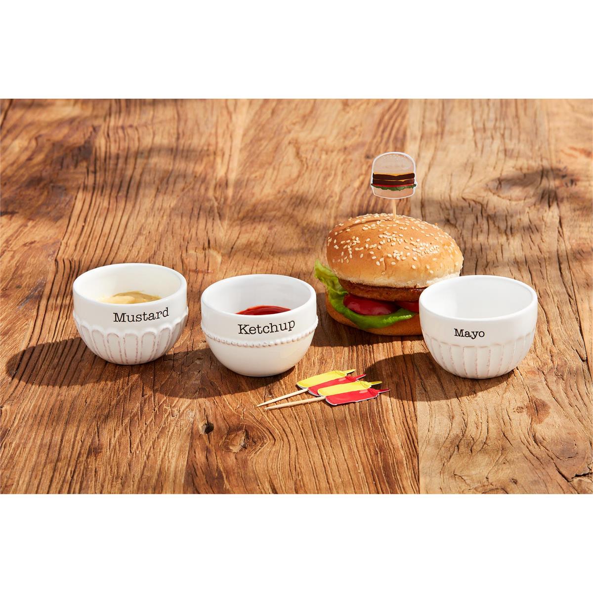 Circa Condiment Toothpick Set