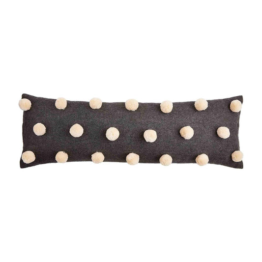 Lumbar Pom Pom Pillow