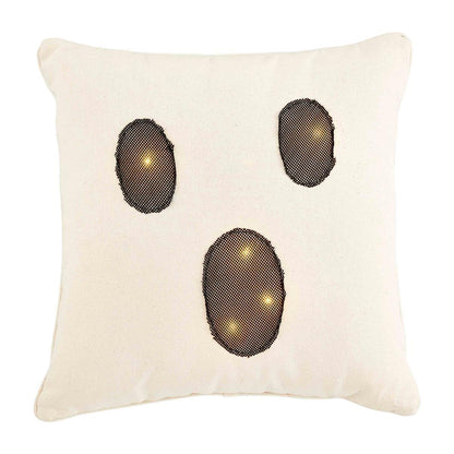 Mud Pie Light Up Halloween Throw Pillow