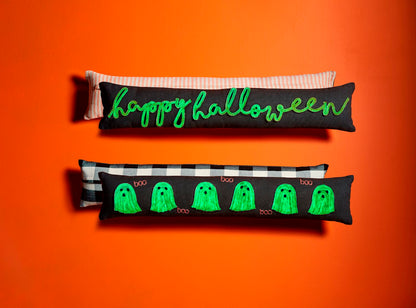 Mud Pie Ghost Halloween Pillow