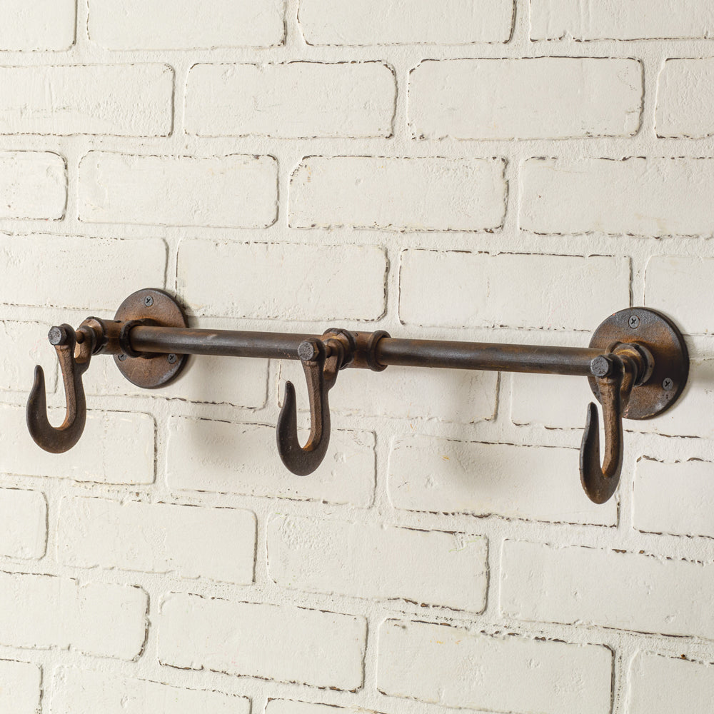 Industrial 3 Wall Hook