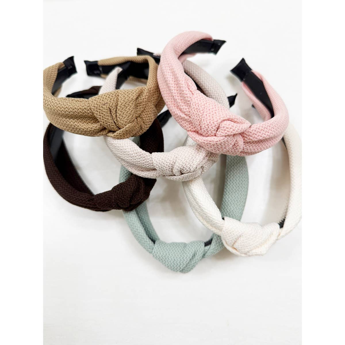 Waffle Texture Knotted Headband