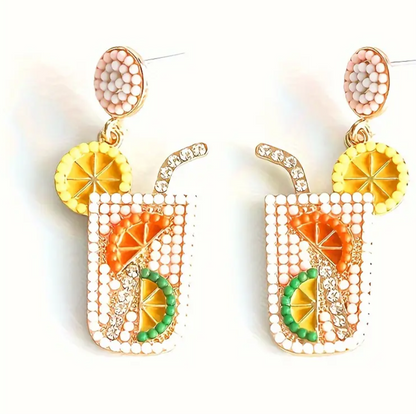 Fun cocktail earrings