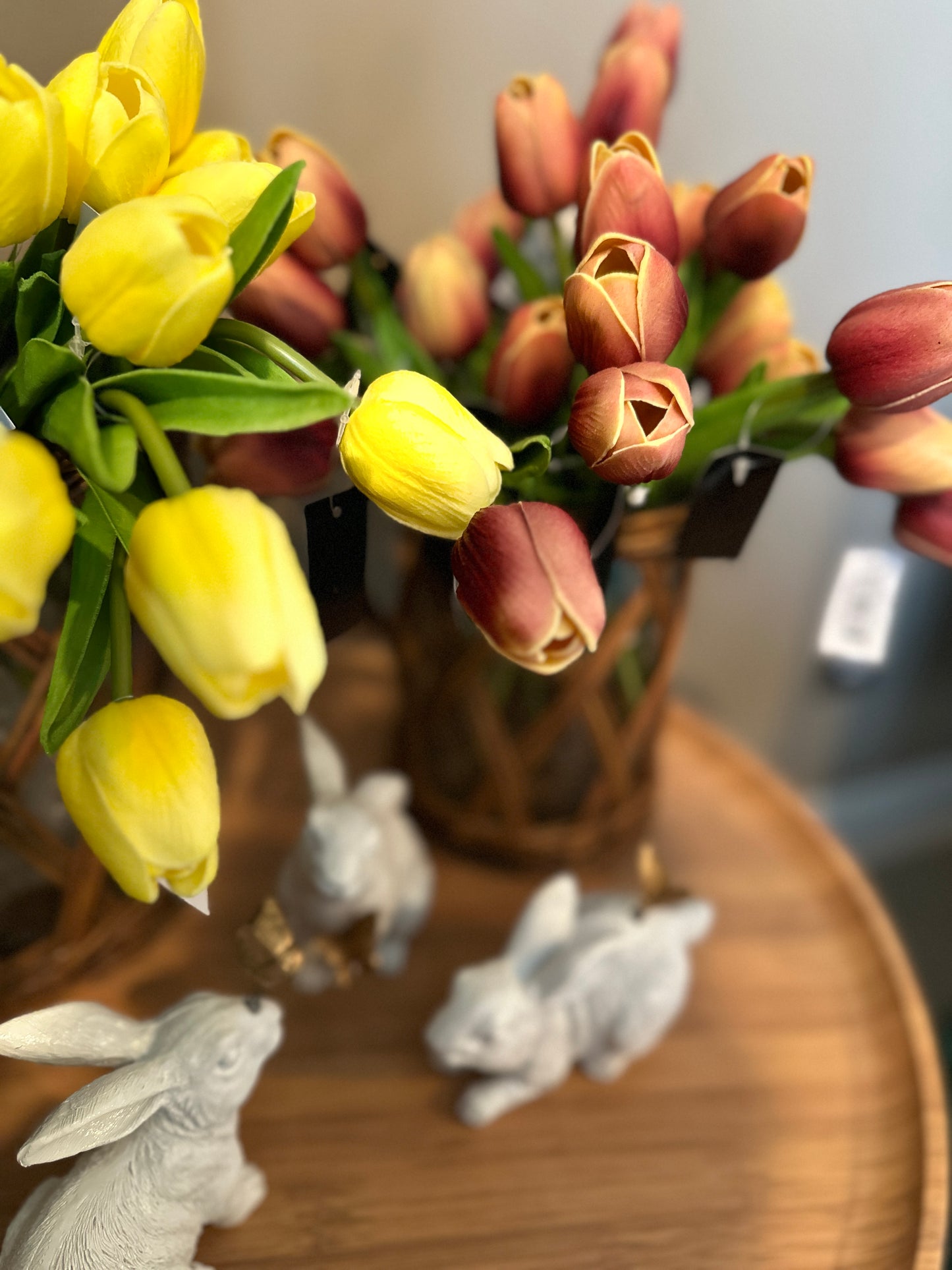 10.5 Inch Light Real Touch Mini Tulip Stem