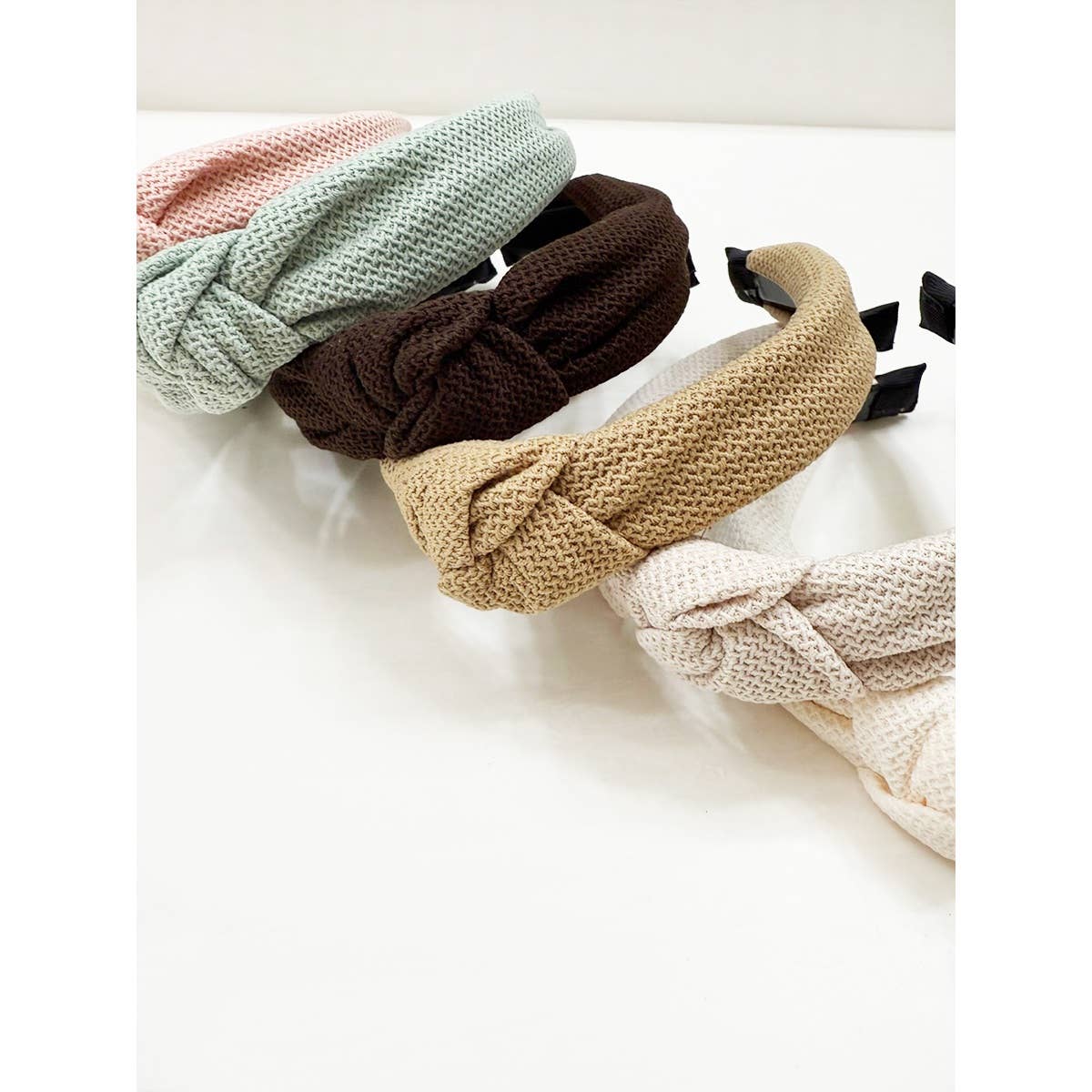 Waffle Texture Knotted Headband