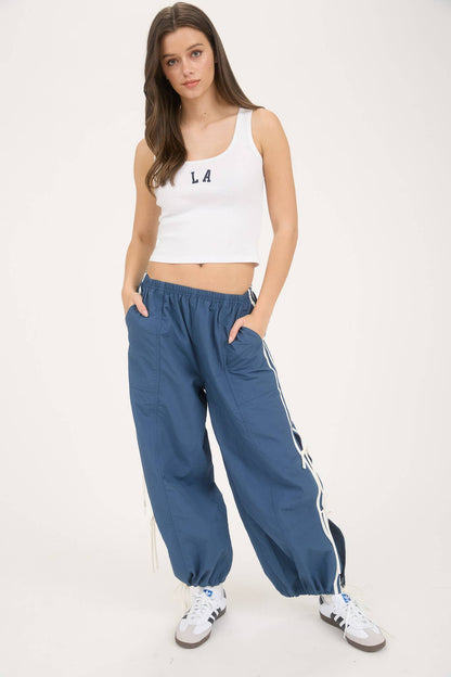 Tie side Joggers