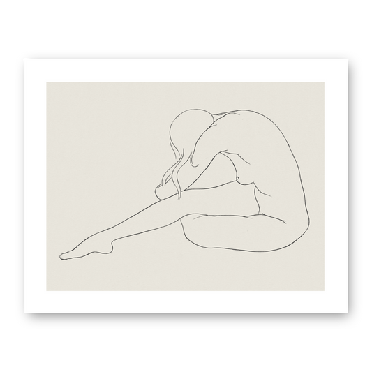 Ananda K. Coomaraswamy - Naked Woman Print