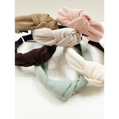 Waffle Texture Knotted Headband
