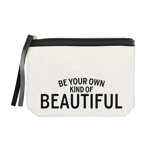 Be Your Own Beautiful Canvas Pouch
