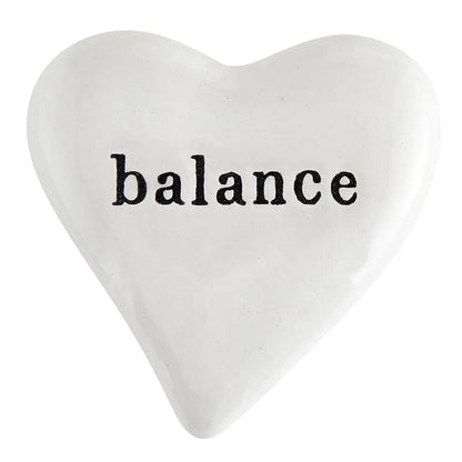 Ceramic Balance Pocket Heart
