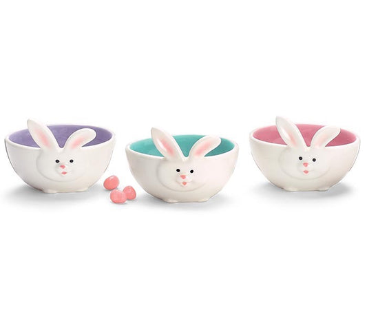 Bunny Bowls set of 3