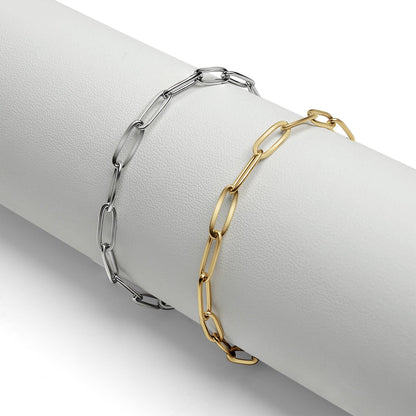 Paperclip with Charm Keeper Bracelet