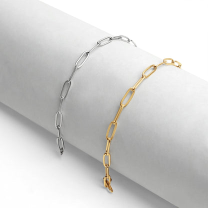 Paperclip Chain Bracelet